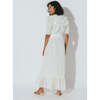 Women's Aliza Ankle Dress, White - Dresses - 2