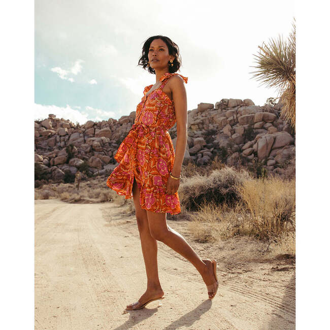 Women's Rowan Mini Dress, Floral - Dresses - 2