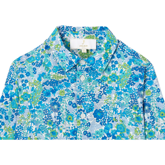 Gilberty Shirt, Blue and Multicolor - Shirts - 3