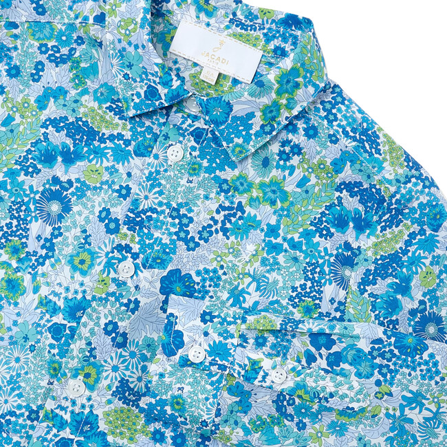 Gilberty Shirt, Blue and Multicolor - Shirts - 4