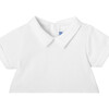 Aerien Onesie Shorts, White and Blue - Onesies - 3