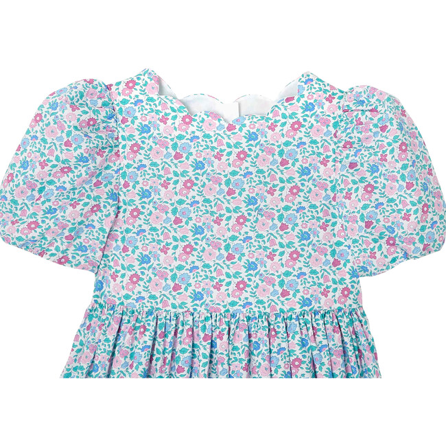 Adele Dress, White and Multicolor - Dresses - 4