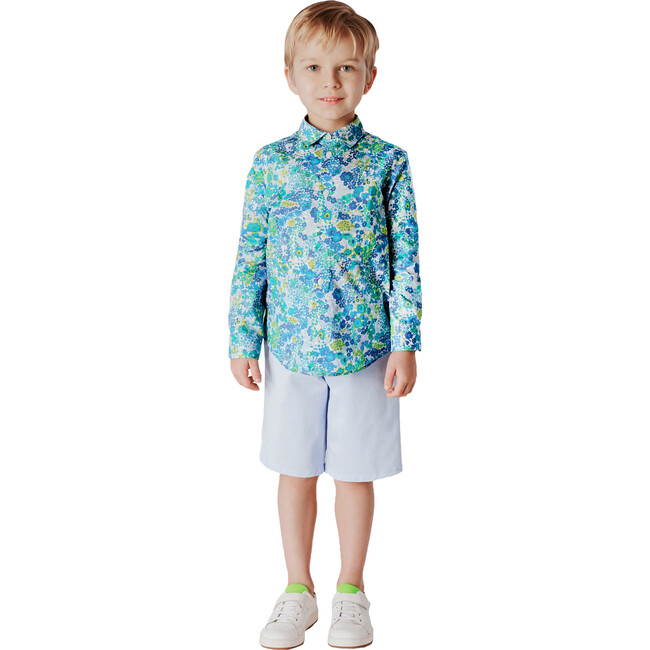 Gilberty Shirt, Blue and Multicolor - Shirts - 7