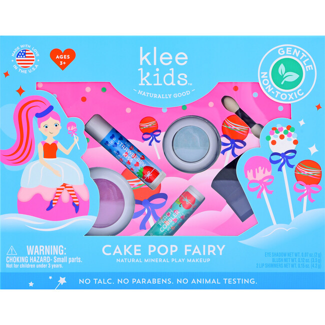 Klee Kids Cake Pop Fairy Pressed Powder Makeup Kit