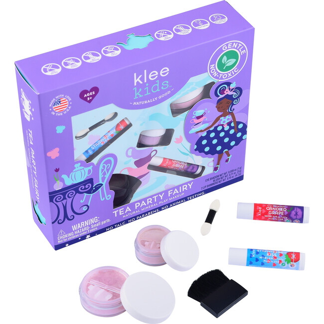 Klee Kids Tea Party Fairy Loose Powder Makeup Kit