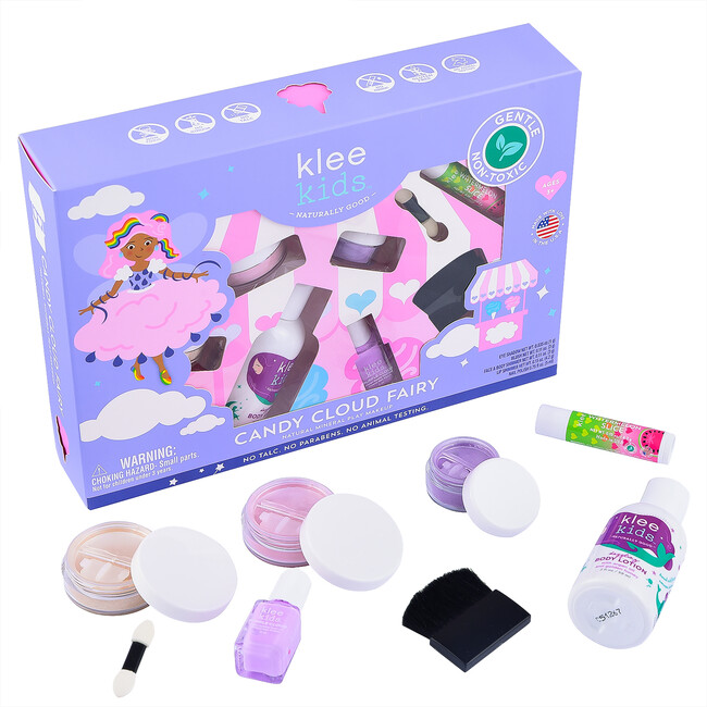 Klee Kids Candy Cloud Fairy Loose Powder Makeup Kit
