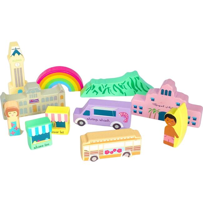 Alohaland Wooden Blocks - Blocks - 1