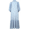 Women's Puff Sleeve Flower Dress - Dresses - 2 - thumbnail