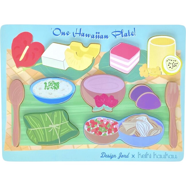 Hawaiian Plate Puzzle - Wooden Puzzles - 1