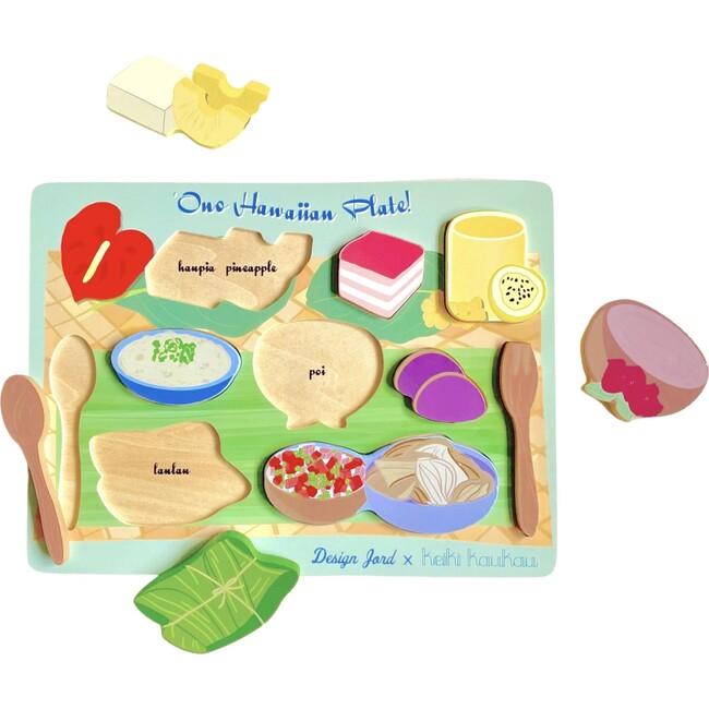 Hawaiian Plate Puzzle - Wooden Puzzles - 3