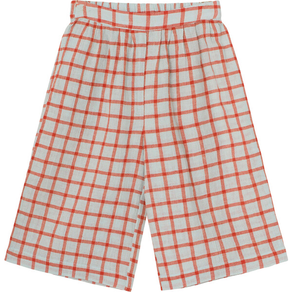 Fiona Pants, Balled Blue Check - A Monday in Copenhagen Pants | Maisonette