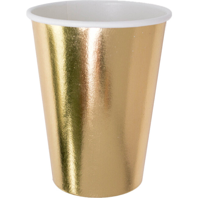 Posh Gold To Go Cups - Tableware - 1