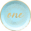 Onederland Dessert Plates, Blue - Tableware - 1 - thumbnail