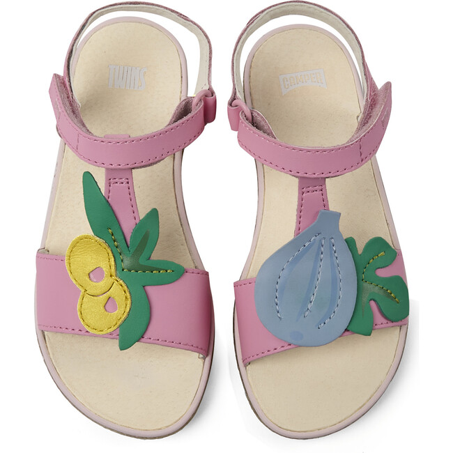 Twins Sandals, Pink & Fruits - Sandals - 1
