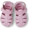 Oruga Sandals, Pink - Sandals - 1 - thumbnail