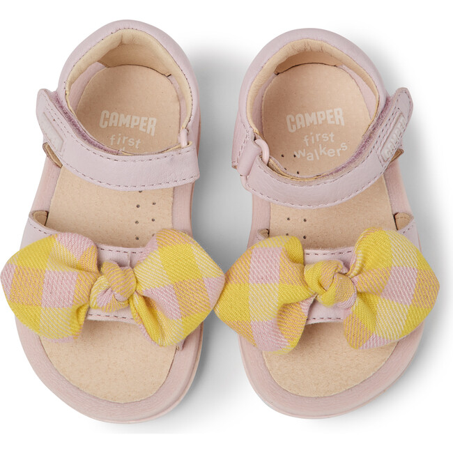 Bicho Sandals, Pink & Yellow