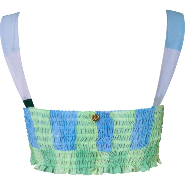 Women's Kandis Top, Green Buttercup - Cover-Ups - 2
