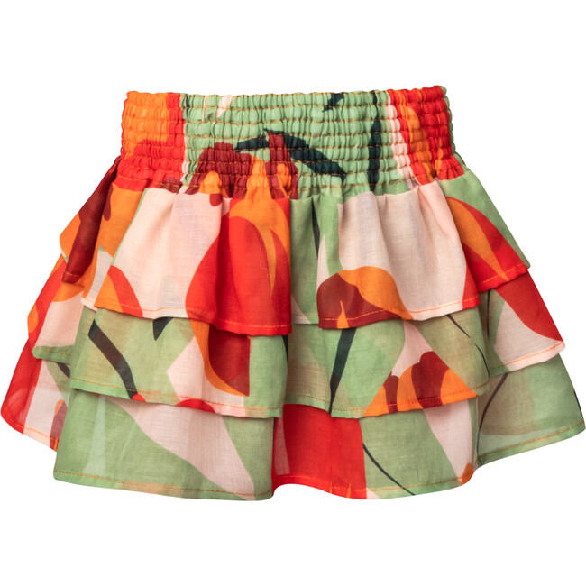 Lulu Skirt, Red Carnation - Skirts - 1