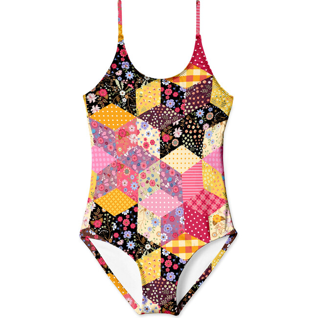Patch Summer One Piece Swimsuit