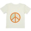 Printed Tee, Groovy Peace - T-Shirts - 1 - thumbnail