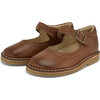 Martha Velcro Mary Jane Shoe, Tan Burnished Leather - Mary Janes - 1 - thumbnail