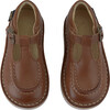 Parker Velcro T-Bar Shoe, Tan Burnished Leather - Mary Janes - 3