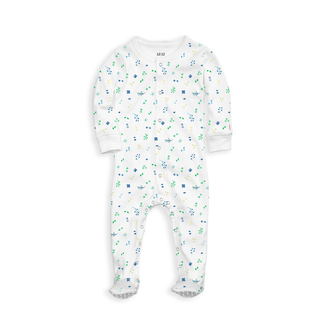 The Snap Footed Pajama, Tiny Floral