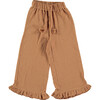 Plumetti Bambula Trousers, Brown - Pants - 1 - thumbnail
