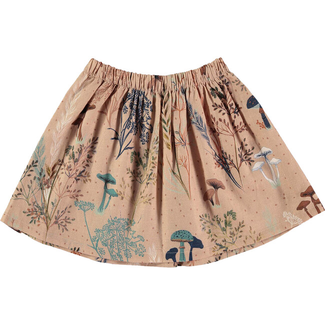 Mushroom Forest Skirt, Print - Skirts - 3