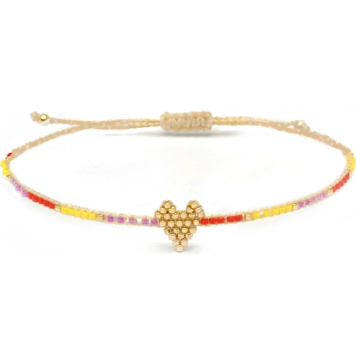 Willow Miyuki Heart Bracelet - Bracelets - 1