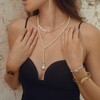 Women's Amara Pearl & Chain Necklace - Necklaces - 2