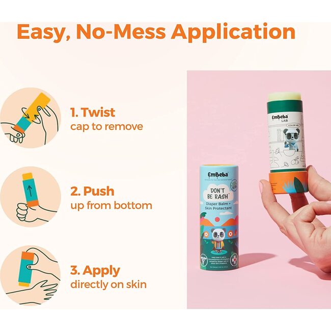 Don't Be Rash Diaper + All Over Balm - Skin Treatments & Rash Creams - 8