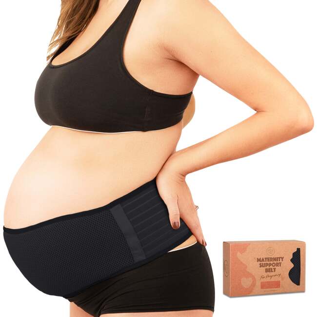 Ease Maternity Support Belt, Midnight Black