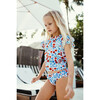 Wendy Rash Guard Set, Poppy - Rash Guards - 2