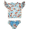Wendy Rash Guard Set, Poppy - Rash Guards - 3