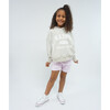 HAPPY Collegiate Hoodie Sweatshirt, Heather Gray - Sweatshirts - 2