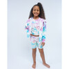 Bike Shorts, Rainbow Tie Dye - Shorts - 2