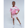 Bike Shorts, Pink Tie Dye - Shorts - 2