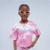 Artist at Work Tie Dye Crop Tee, Pink - T-Shirts - 2