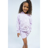 French Terry Zip Up Hoodie Sweatshirt, Lavender - Sweatshirts - 2