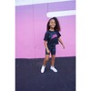 Game Changer Tie Dye Crop Tee, Black Tie Dye - T-Shirts - 2