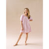 Women's Cotton Gauze House Dress, Orchid - Dresses - 2