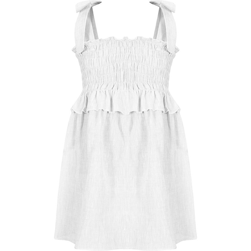 St.Tropez Dress, White - Dresses - 1