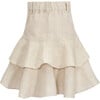 Lyon Skirt, Beige - Skirts - 1 - thumbnail