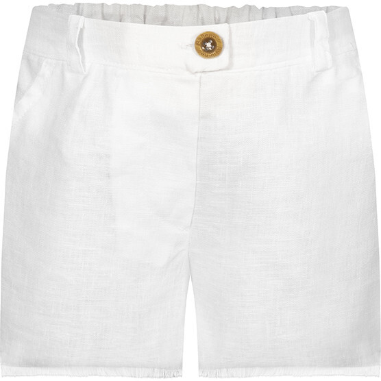 Lorrain Shorts, White