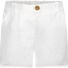 Lorrain Shorts, White - Shorts - 1 - thumbnail