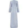 Women's Champagne Tunic, Baby Blue - Dresses - 4