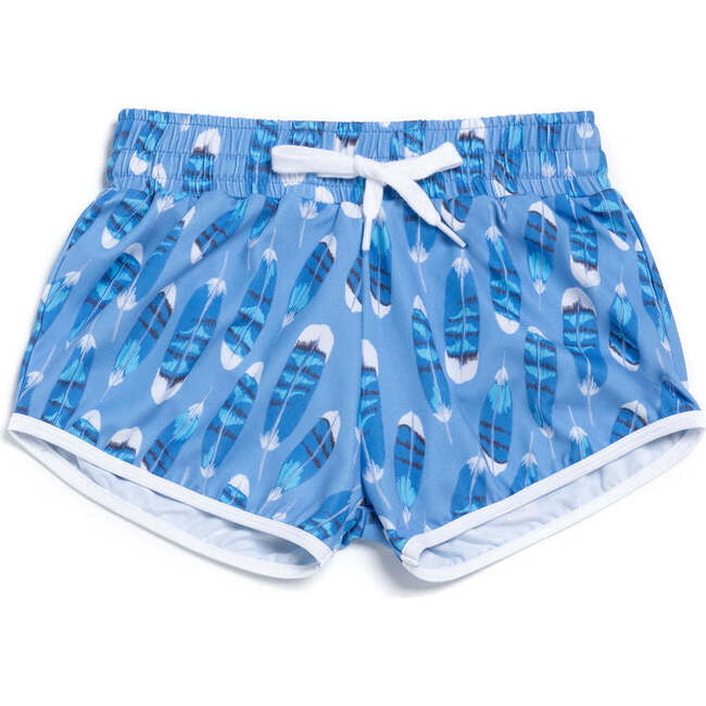Drawstring Trunks, Blue Jay - Swim Trunks - 1