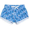 Drawstring Trunks, Blue Jay - Swim Trunks - 1 - thumbnail