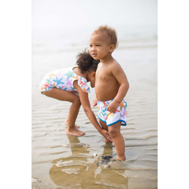 Drawstring Trunks, Sea Stars - Swim Trunks - 3